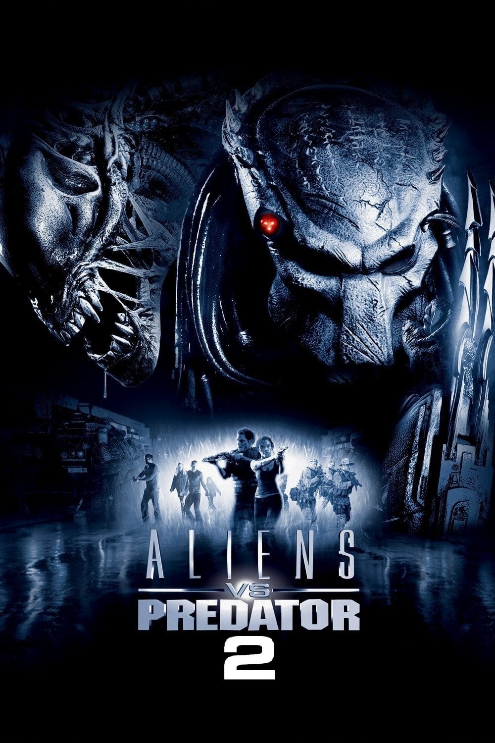 Poster for the movie "Aliens vs. Predator 2"