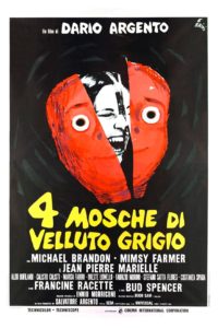 Poster for the movie "4 mosche di velluto grigio"
