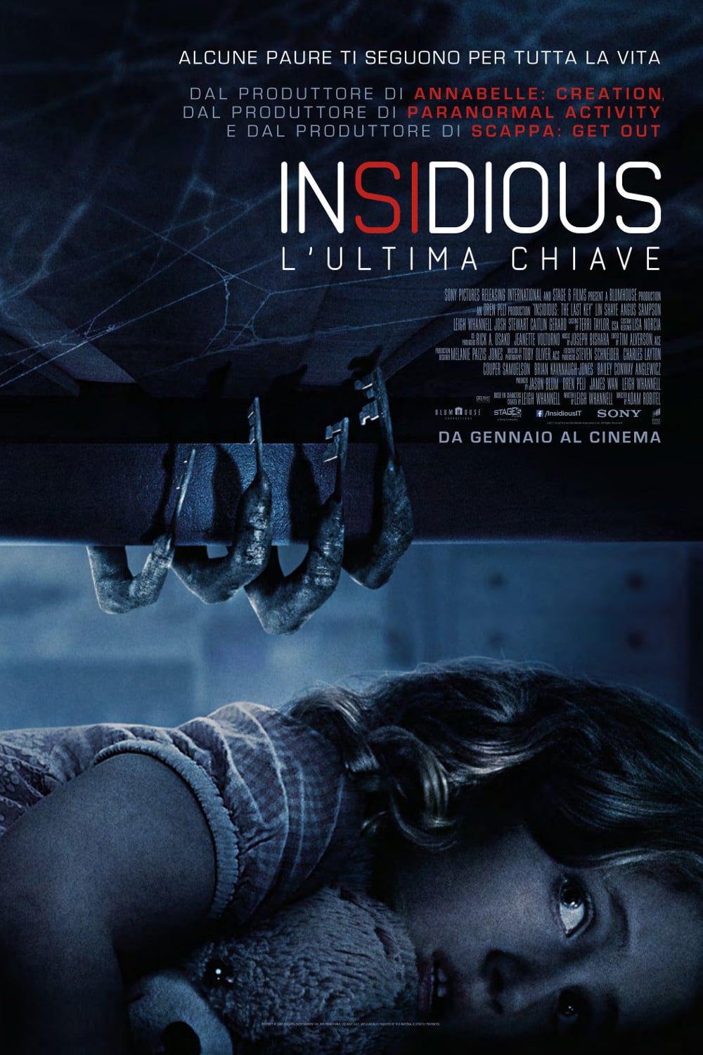 Poster for the movie "Insidious: l'ultima chiave"